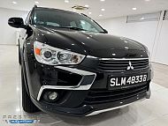 Mitsubishi ASX 2.0 CVT 2017 Black Rear Entertainment 